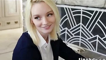 Teenie little girl plowed silly Sammie Daniels 1 91