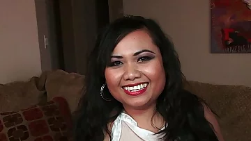 Chinese milf gets a cum coating