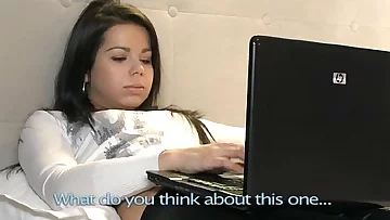 Ejaculations - Brunette Nubile Lesbos