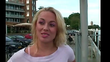 Chubby Blonde Dutch MILF Fucked Hard