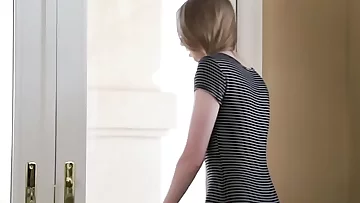 Teen stepdaughter banged