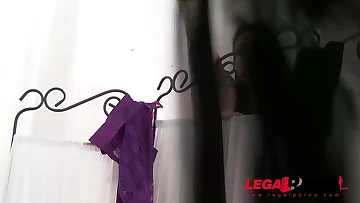 Anna De Ville 100&percnt; ass penetrated with wide open ejaculations and explosive facial