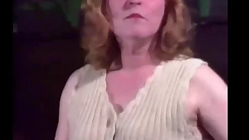 Granny gets screwed hard in the caboose