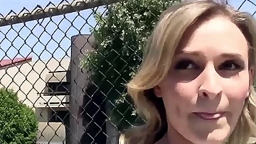 Teenie facialized for pay