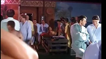 german first-timer group sex party