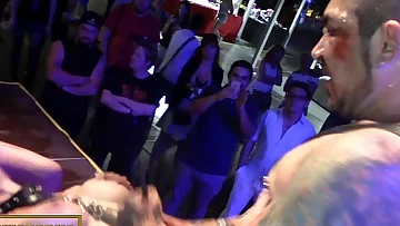 Redhead and bluehead femmes threesome