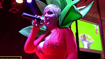 Hot lesbian light-haired and red-haired