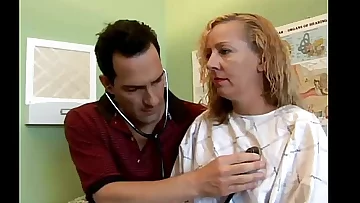 Naughty MILF patient fucks the doctor