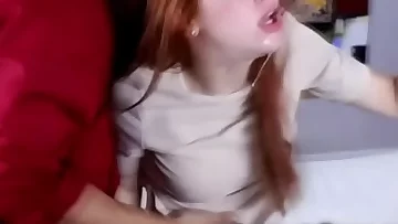 Teen Redhead Punished and Pulverized&excl;