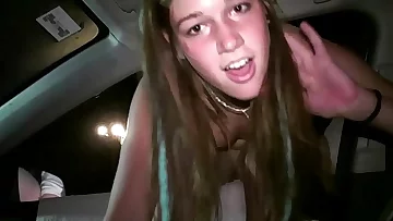 Alexis Crystal getting cum on her face in public intercourse gang bang dogging fuck orgy