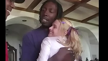 Pigtailed Teen Wants Gang-fuck With Bbc