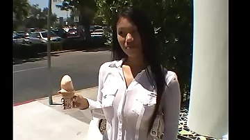 Young an hot Latina is fucking highly hard