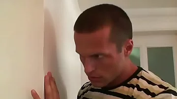 Granny hops on sonnie in laws cock