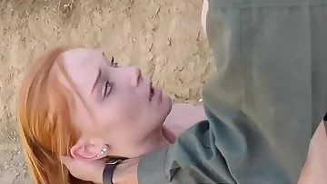 Fake taxi threesome with cop Border Hopping Redhead Loves Salami