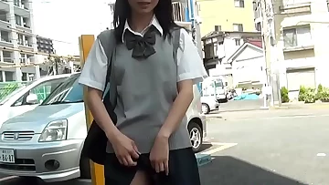 Chinese teen toys pussy