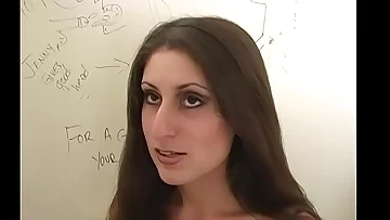 Dasha Gives Deepthroat Blowjob To A BBC - Gloryhole