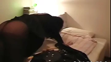 Promiscuous slut likes it rough