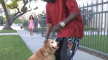 Missy Maze' First Bi-racial Scene