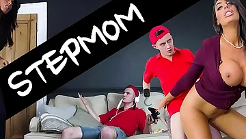 BANGBROS - Sam Bourne's Step Mom Ava Koxxx Takes Control Of The Situation