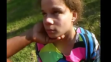 Total servitude scenery with cute teen getting manhandled