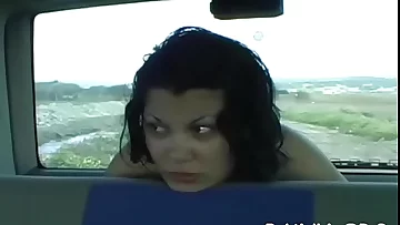 Youthful wench clawles inside and gets penalized to