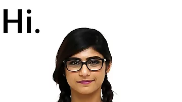 MIA KHALIFA - I Invite You To Check Out A Macro shot Of My Perfect Arab Body