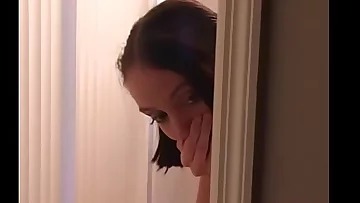 Teen b. Sitter watches Grandma fuck