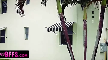 Three slut latinas gets their wet pussy penetrated