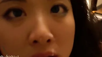 Japanese Wife DEEPTHROAT and FACEFUCK on her knees &lpar; Sukisukigirl &sol; Andy Savage Gig 41 &rpar;