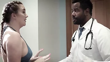 Dark-hued assfucked his favourite patient