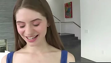 Skinny brunette Teen &lpar;Alice March&rpar; enjoys enormous fuck-sticks - Reality Kings