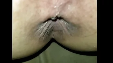Hot buttfuck internal cumshot