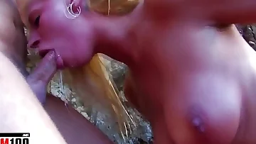 Laura Blume bigtits spanish blonde b&period; xxx poking at the beach