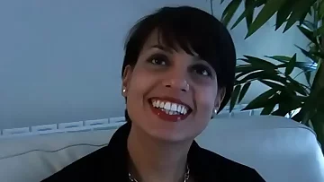 audition of beautiful arab sonia in undergarments