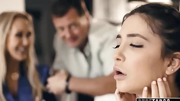 Unspoiled TABOO Perverted Stepparents Reveal That Teen Stepdaughter Was Swapped & Initiate Threesome!