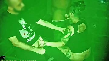 Cuckold films me gangbanging in the dark guest room with a nightvision camera&excl; &lpar;Complete in RED&rpar;