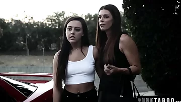 Step-MILF India Summer Has Threeway With Step-Siblings