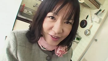 japanese mature with creampie