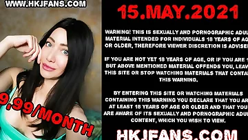 Hotkinkyjo anal fisting&comma; prolapse&comma; gape and big bottle extreme for HKJFANS
