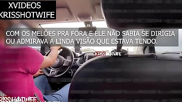 The Day Kriss Hotwife Fulfilled Uber Driver's Dream