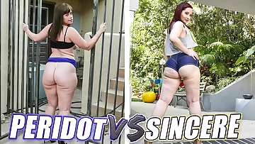 BANGBROS - Battle Of The GOATs&colon; Lily Sincere VS Virgo Peridot
