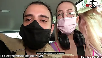 Spanish Student teen couple meet and pound at EroCom Date