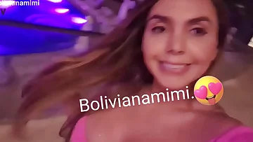 Lovin’ the only adults hotel in Canc&uacute;n&period;&period;&period; without pantys&period;&period;&period; showing my pussy to all the mexicans Full video on bolivianamimi&period;tv