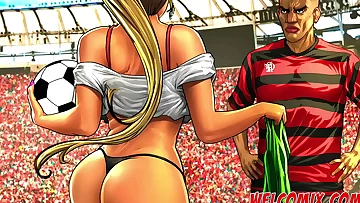 Soccer and sex in Maracana Stadium - Latin Slumdogs