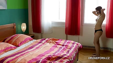 Redhead Casey and Nipple clamps