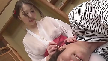 Excuse me&comma; Rei Furuse&comma; a beautiful and elegant woman who came in with a polite bow&period; 2