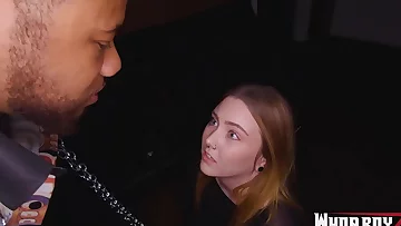 bbw white girl got a creampie from a ebony dick