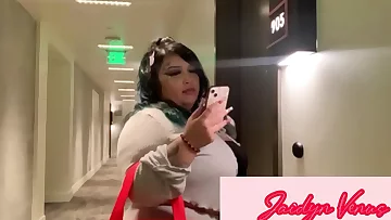 Single Latina BBW mommy Jaidyn Venus Needs Help Paying Bills After Delivery Order to SSBBW Hunter Goes Wrong He Makes Sure She Drains His Monstrous Dick Humid Til He Cums Inwards TRAILER