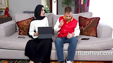 Hijab Teen's Shy But She Wants That Dick Too- Aubry Babcock