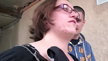 HOLLYBOULE - Florence a bbw does a group bang with amateurs in a cellar